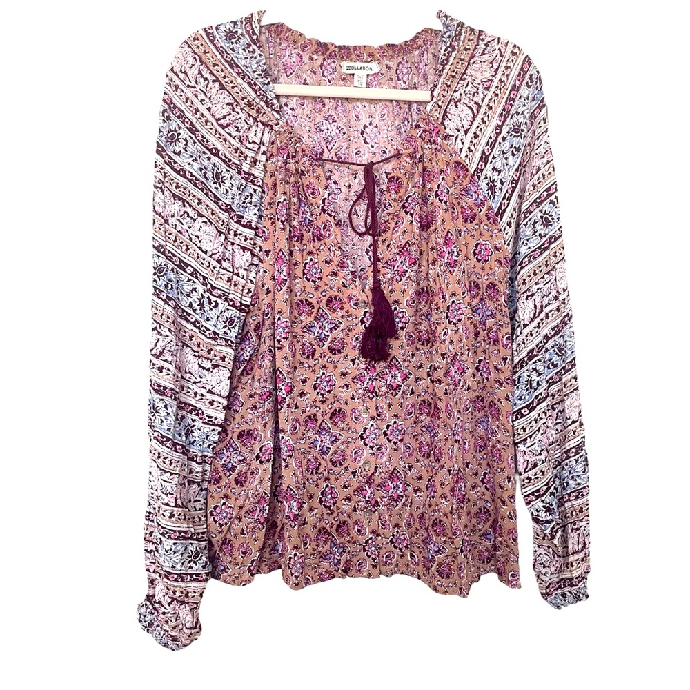 Billabong Bohemian Multi Print Blouse